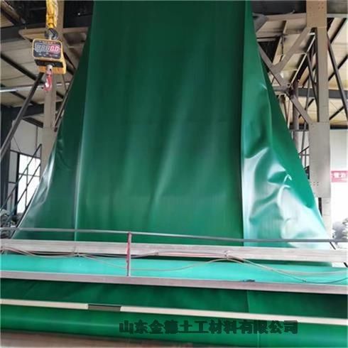美标HDPE膜6米宽 邢台指标高建标土工膜绿色氧化塘浮动膜