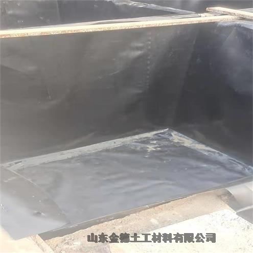 汉中应用广污水池黑膜 幅宽8米美标HDPE膜 粘结性高土工膜