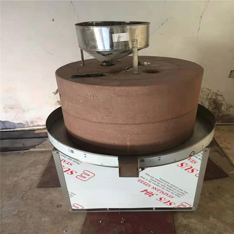 豆浆米浆专用石磨扬州 电动白砂岩豆浆石磨机 